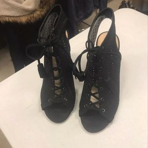 Jessica Simpson open toe heels